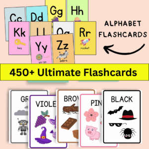450+ Ultimate Flashcards Bundle for Kids