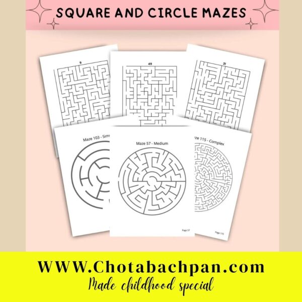 a – Mega Maze Activity Bundle (Preschool to Grade 4) - Image 2