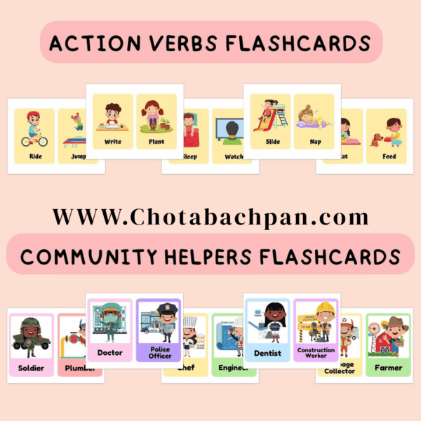450+ Ultimate Flashcards Bundle for Kids – Printable Learning Cards (Ages 2–10) - Image 2
